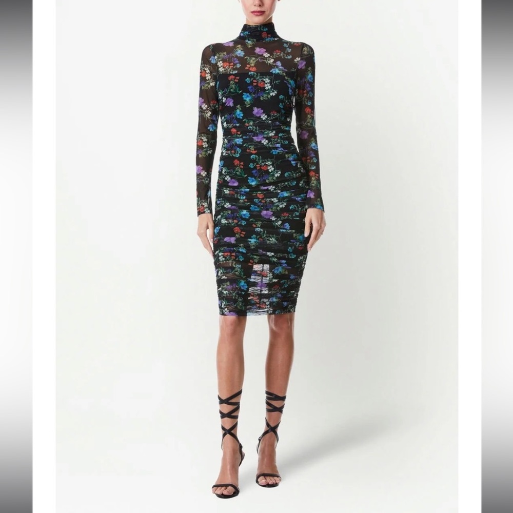 🌹alice + olivia- Delora turtleneck midi dress 🌹 NWT SIZE 0